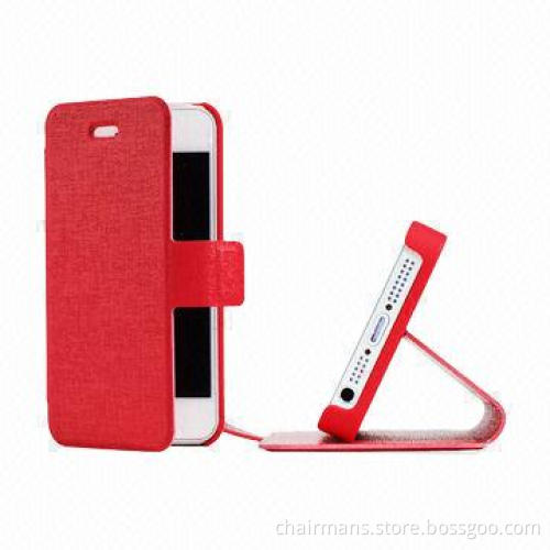 Leather Cases for iPhone 5, New Retro Texture, Feel Comfortable, Anti-fingerprint